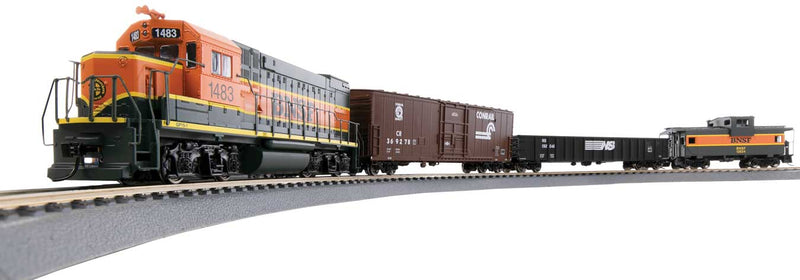 WalthersTrainline 931-1210 Flyer Express Fast-Freight Train Set -- Burlington Northern Santa Fe, HO