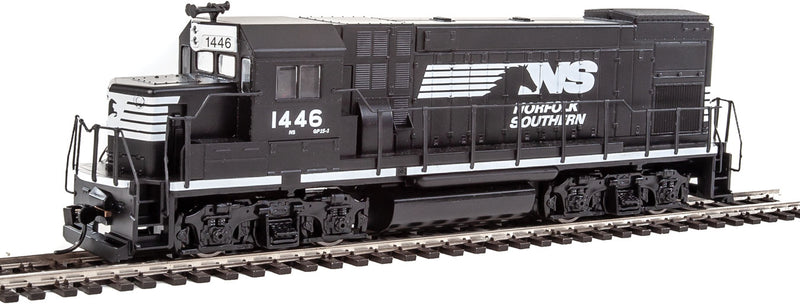 WalthersTrainline 931-2504 EMD GP15-1 - Standard DC -- Norfolk Southern (black, white), HO Scale