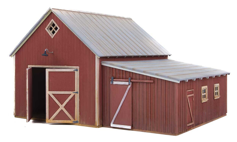 Walthers Cornerstone 933-3346 Chicken Coop and Farm Buildings -- Kit, HO