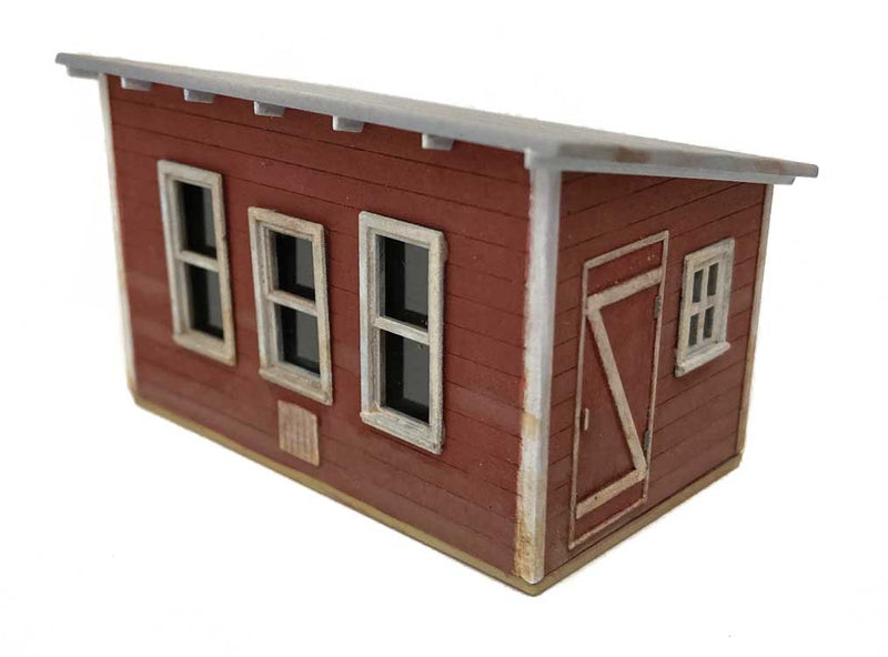 Walthers Cornerstone 933-3346 Chicken Coop and Farm Buildings -- Kit, HO