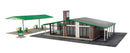 Walthers Cornerstone 933-3542 Modernized Gas Station -- Kit - Main Building: 10-1/2 x 9 x 3-3/16" 26.6 x 22.8 x 8cm, HO