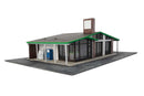 Walthers Cornerstone 933-3542 Modernized Gas Station -- Kit - Main Building: 10-1/2 x 9 x 3-3/16" 26.6 x 22.8 x 8cm, HO