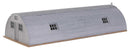 Walthers Cornerstone 933-3560 Quonset Hut - Kit - 6-9/16 x 2-3/4 x 1-3/8" 16.6 x 6.9 x 3.4cm, HO