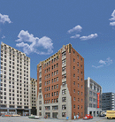 Walthers 933-3770 City Apartment Building - Kit, HO