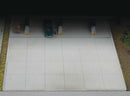 Modern Parking Lot - 8 Sections -- Kit - Each Section: 5-3/4 x 2-7/8 x .050" 14.6 x 7.3 x 0.127cm
