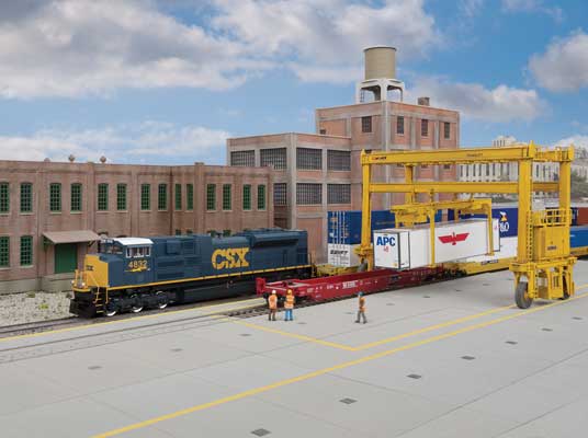 Walthers Cornerstone 933-4120 Intermodal Yard Pavement -- Kit, HO Scale