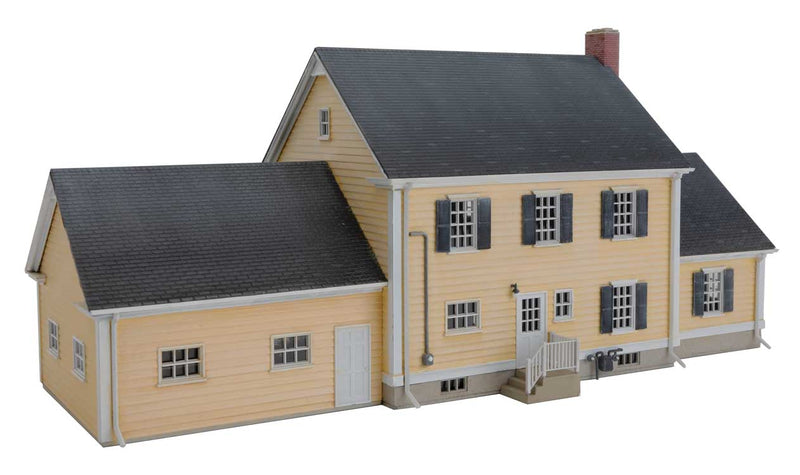 Walthers Cornerstone 933-4154 Executive House -- Kit - 9-15/16 x 5 x 4-3/4" 25.2 x 12.7 x 12cm, HO