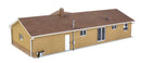 Walthers Cornerstone 933-4155 Ranch House with Attached 2-Car Garage - Kit - 4 x 2-1/4 x 1-1/2" 10.1 x 5.7 x 3.8cm, HO
