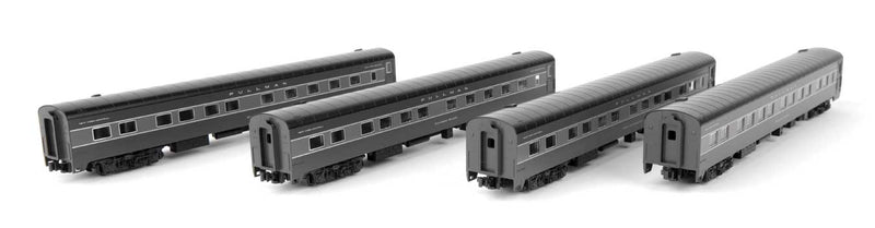 Kato USA 106-7130 New York Central 20th Century Limited 4 Car Add-On Set, N Scale