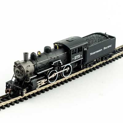 Model Power MDP876291 4-4-0 American w/Sound & DCC -- Northern Pacific, N Scale