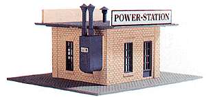 Model Power MDP443 Power Station -- Kit, HO Scale