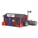 Model Power MDP788 Quick Lube Oil Supply - Assembled - 3-1/8 x 2-3/8 x 1-1/2" 8 x 6 x 4xm, HO Scale
