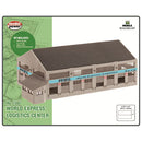 Model Power MDP2621 World Express Logistics Center - Assembled - 8-3/4 x 4-13/16" 22.3 x 12.2cm, N Scale