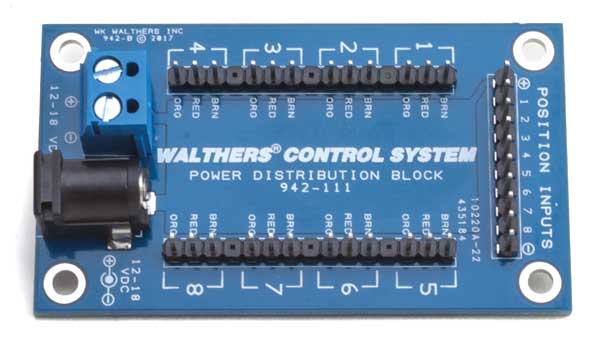 Walthers Controls 942-111 Walthers Layout Control System -- Distribution Block, All Scales