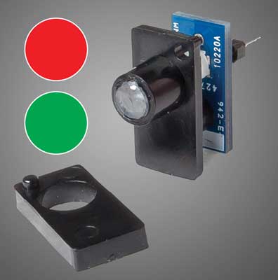 Walthers Controls 942-152 Walthers Layout Control System -- Two-Color LED Fascia Indicator (red, green), All Scales