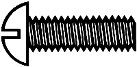 Walthers Tools & Screws 947-1023 1-72 Brass Round Head Machine Screws -- 1/4 x .073"  .64 x .19cm pkg(16), All Scales