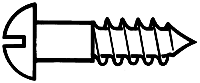 Walthers Tools & Screws 947-1196 Brass or Brass-Plated Wood Screws pkg(24) --