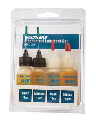 Walthers Tools & Screws 947-3000 Walthers Lubricant Set, HO Scale
