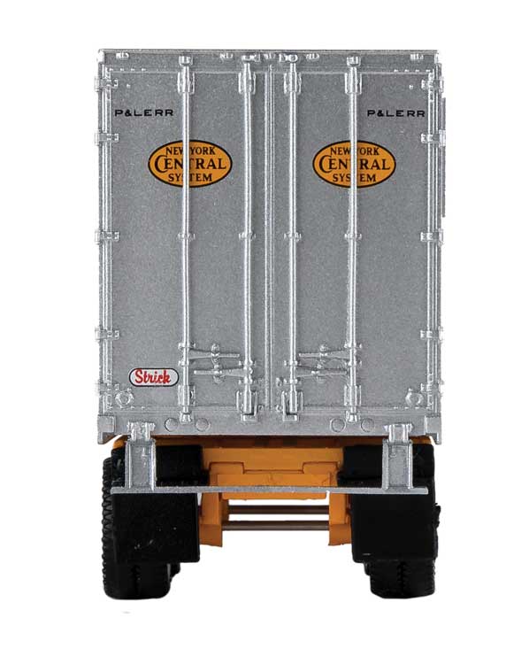 Walthers SceneMaster 949-2606 Flexi-Van 40' Trailer 2-Pack - Assembled -- New York Central