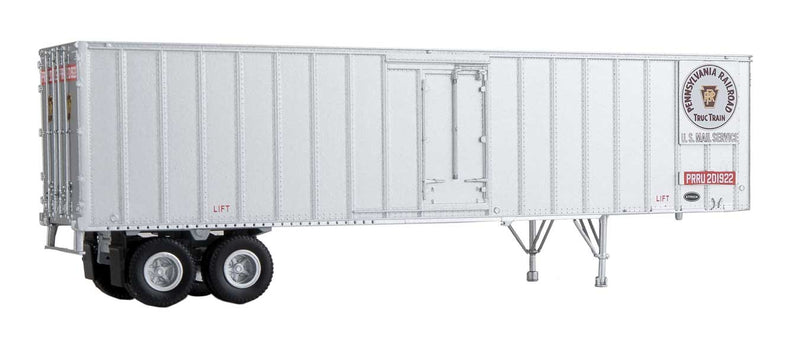 Walthers SceneMaster 949-2609 Flexi-Van 40' Trailer 2-Pack - Assembled -- Pennsylvania Railroad (Truc-Train; side doors), HO