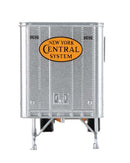 Walthers SceneMaster 949-2611 Flexi-Van 40' Trailer 2-Pack - Assembled -- Pittsburgh & Lake Erie (yellow NYC logo, Flexi-Van placards; end doors), HO