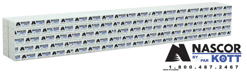 Walthers SceneMaster 949-3165 Wrapped Lumber Load for WalthersMainline 72' Centerbeam Flatcar -- Nascor (black, blue), HO