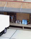 Walthers SceneMaster 949-4136 Milk Cans, Bottles & Cases, HO Scale