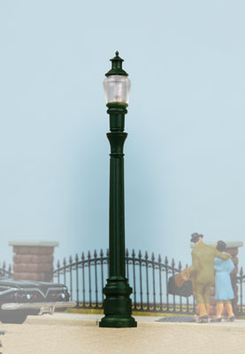 Walthers SceneMaster 949-4304 Cast Iron Column Street Light -- pkg(2), HO Scale