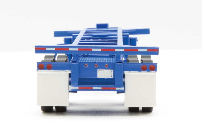 Walthers SceneMaster 949-4501 20' Container Chassis (2-Pack) -- Blue, HO