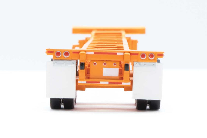 Walthers SceneMaster 949-4502 20' Container Chassis (2-Pack) --  Orange, HO