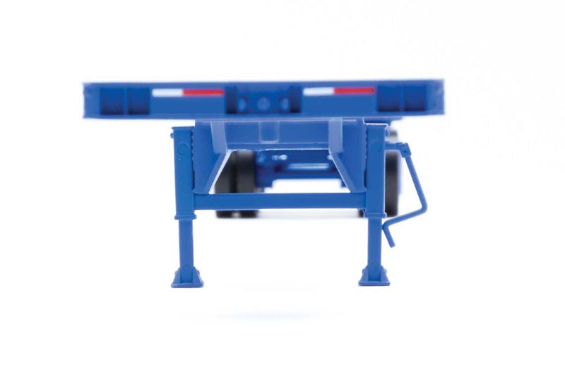 Walthers SceneMaster 949-4601 53' Container Chassis (2-Pack) -- Blue, HO