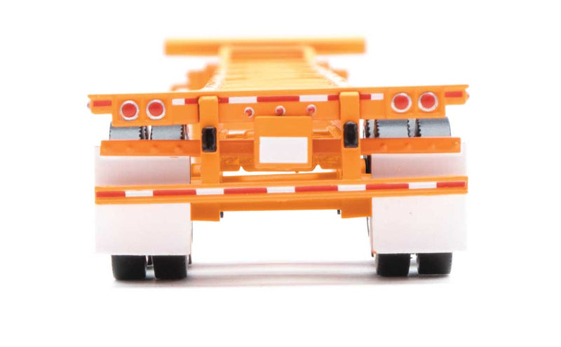 Walthers SceneMaster 949-4602 53' Container Chassis (2-Pack) --  Orange, HO