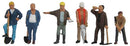 Walthers SceneMaster 949-6022 Construction Workers pkg(6) - Set