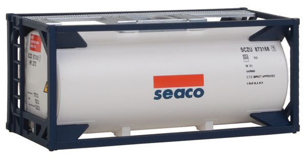 Walthers SceneMaster 949-8101 20' Tank Container - Kit -- SEACO, HO Scale
