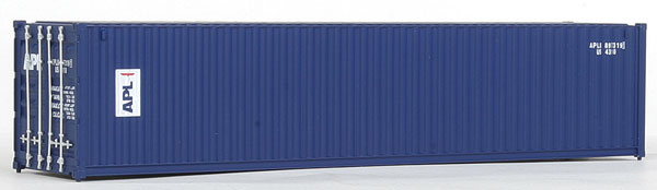 Walthers SceneMaster 949-8157 40' Corrugated Container - Assembled -- American President Lines, HO Scale