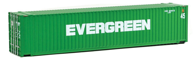 Walthers SceneMaster 949-8554 45' CIMC Container - Assembled -- Evergreen (green, white), HO