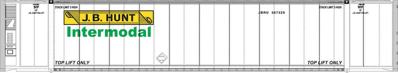 Walthers SceneMaster 949-8706 53' Reefer Container - Ready to Run -- JB Hunt, HO