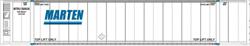 Walthers SceneMaster 949-8707 53' Reefer Container - Ready to Run -- Marten, HO