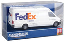 Walthers SceneMaster 949-12203 Delivery Van - Assembled -- FedEx Express (white, purple, orange), HO