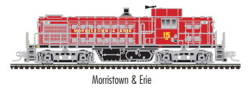 Atlas 10003009 HO RS-1, DCC W/ESU Sound, Morristown & Erie