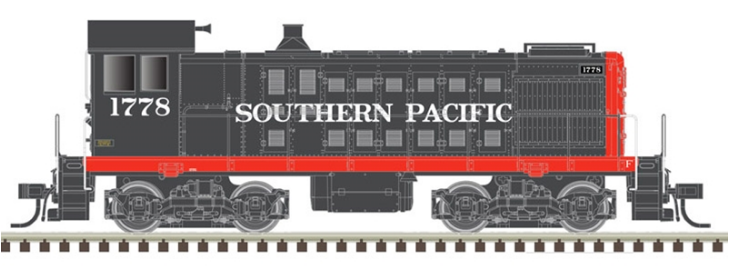 Atlas 10003414 HO S-2, DCC W/ESU Sound, Southern Pacific 1778 (Grey/Scarlet)