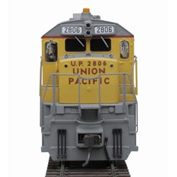 Atlas 10003698 GE U28C - LokSound and DCC - Master(R) Gold -- Union Pacific 2803 (Armour Yellow, gray, red), HO