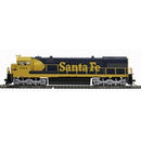 Atlas 10 003 705 GE U28CG - LokSound and DCC - Master(R) Gold -- Santa Fe 7903 (Warbonnet, blue, yellow), HO