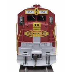 Atlas 10003702 U28CG, DCC W/Sound, Santa Fe (As Delivered)