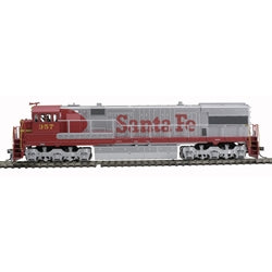 Atlas 10003702 U28CG, DCC W/Sound, Santa Fe (As Delivered)