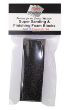 Flex-I-File 1002 Super Sanding & Finishing Foam Block - Purple