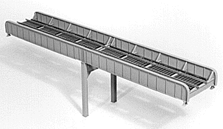 Micro Engineering 75522 100' Through Girder Bridge -- Single-Track, HO Scale