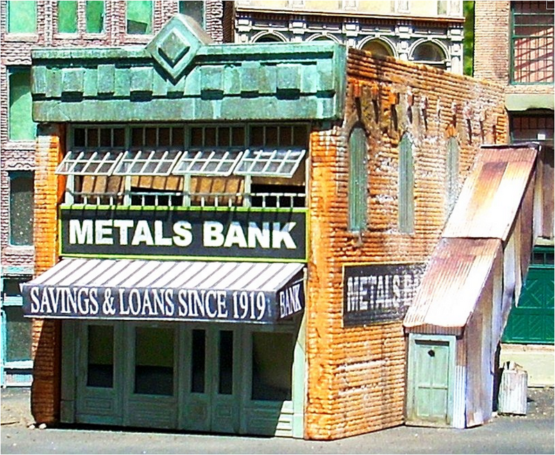 Downtown Deco 1051 METALS BANK, HO