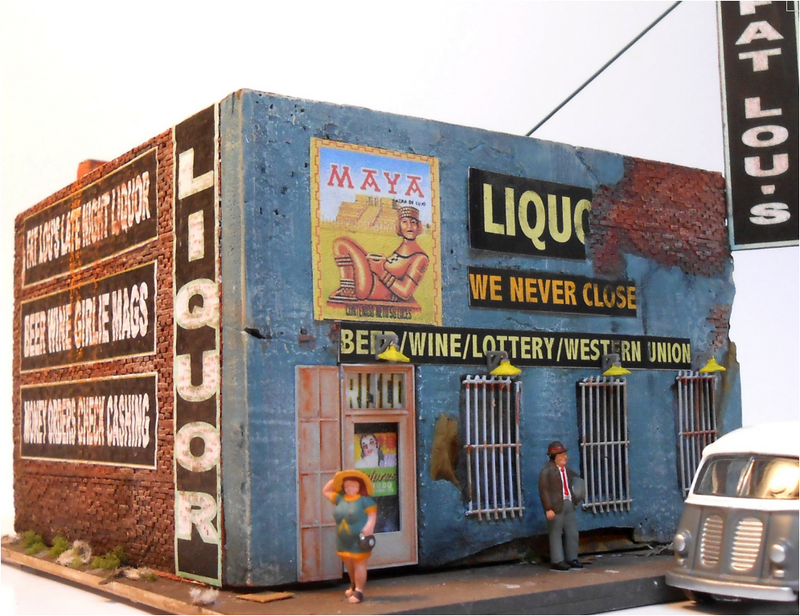 Downtown Deco 1065 FAT LOU'S LIQUOR STORE, HO