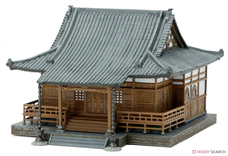 TomyTec Co LTD 311591 Japanese Temple Set -- Kit - 4 Buildings, N Scale